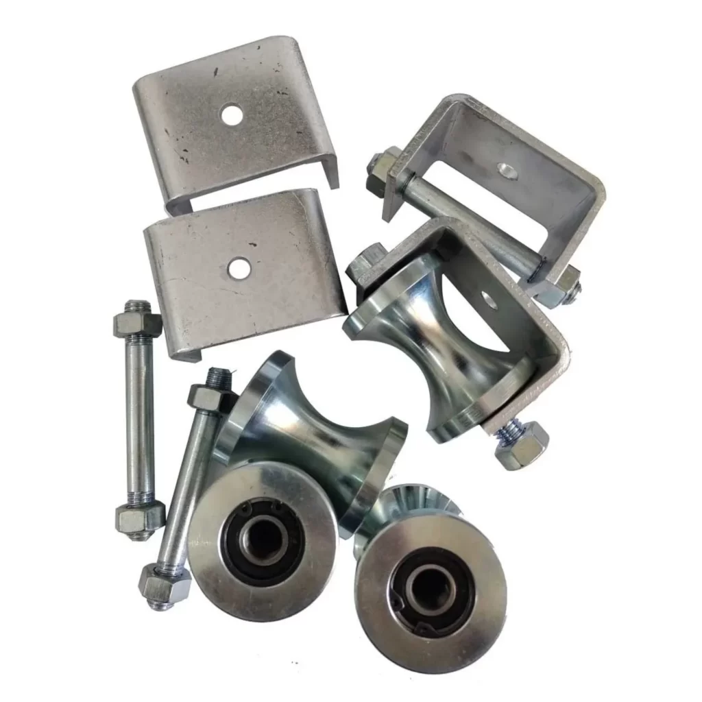 Roldana 2″ KIT com 4 Suporte + Brinde