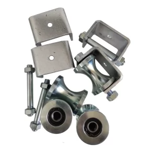 Roldana 2″ KIT com 4 Suporte + Brinde