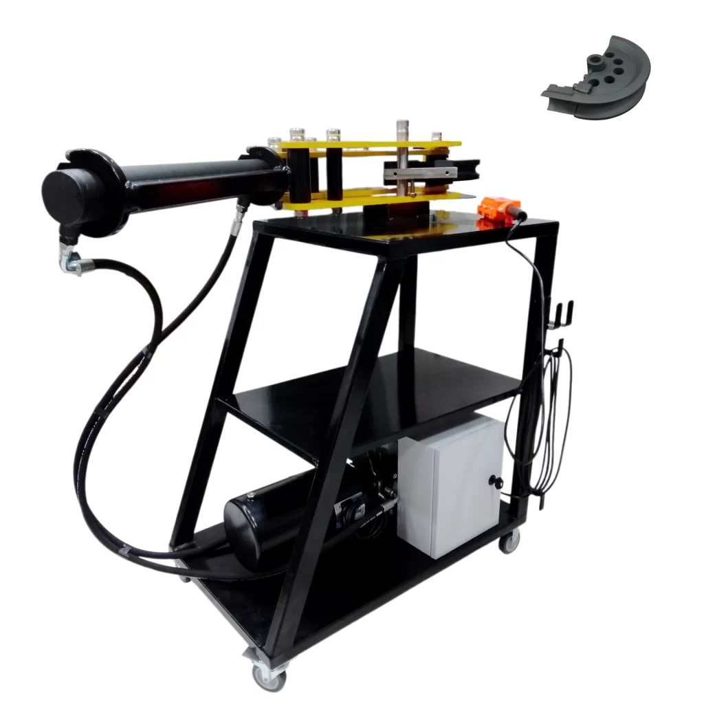 Dobradeira Tubos Hidráulica 2 Medidas 2″ E 7/8″