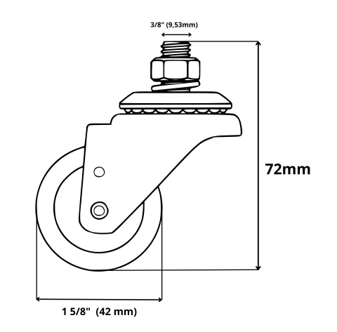 RODIZIO ESPIGA 1 5-8 - 16 UNIDADES (2)
